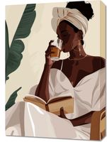 Obraz 50x70cm Chwila z Książką