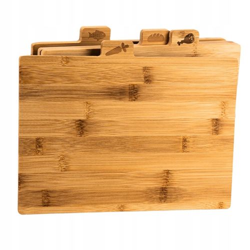 DESKA DO KROJENIA DESKI NA STOJAKU DO KROJENIA DREWNIANY ZESTAW DESEK na Arena.pl