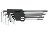klucze imbusowe 9 sztuk 2-10mm - w-56477