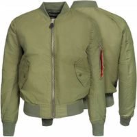 KURTKA MĘSKA BOMBERKA MA1 MIL-TEC SUMMER FLYERS LEKKA LETNIA OLIVE 3XL
