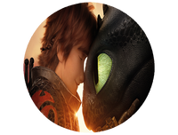 Opłatek na tort Jak wytresować Smoka