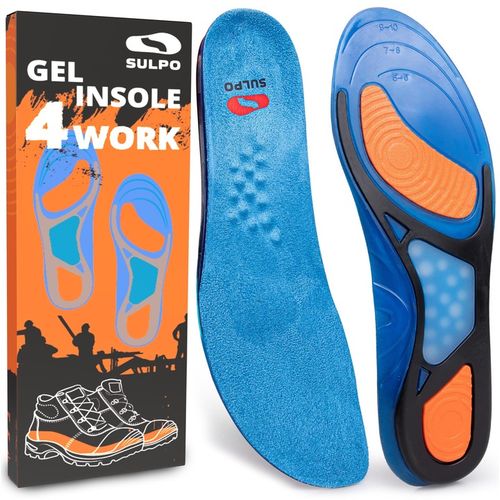 Wkładki żelowe do butów roboczych amortyzujące BHP 42-46 SULPO na Arena.pl