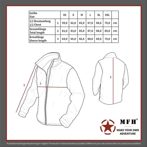 PŁASZCZ US   PEA COAT NIEBIESKI MFH S na Arena.pl