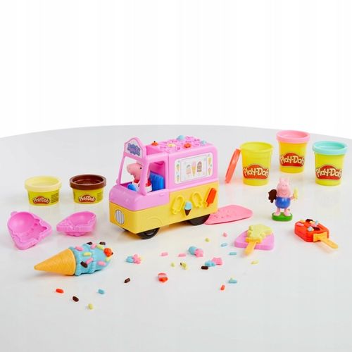 Play-Doh Świnka Peppa Samochód z lodami Hasbro F3597 na Arena.pl