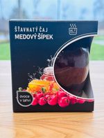 Napar owocowy herbata napary dzika róża z miodem słoik koncentrat napój mió