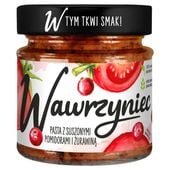WAWRZYNIEC Pasta Warzywna Suszone Pomidory Żurawina 180g
