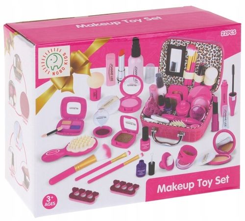 Kuferek Kosmetyków Zestaw do Makijażu Paznokci Make Up Kosmetyki dla Dzieci na Arena.pl