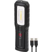 Mocna lampa robocza LED HL 701 A 700lm IP54 AKU magnes USB-C Brennenstuhl