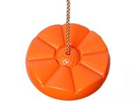 Ogrodowa Huśtawka Na Sznurku Kwiatek Plastikowe Mocne Siedzisko Dla Dzieci