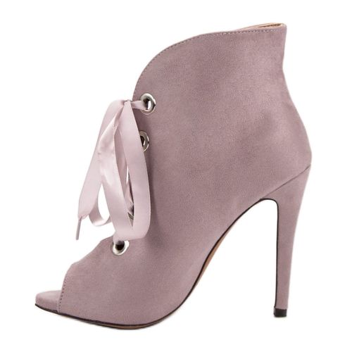 Wiązane Botki Open Toe r.37 na Arena.pl