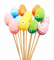 Jajka na piku jajeczka na stroik pisanki 12szt 4cm