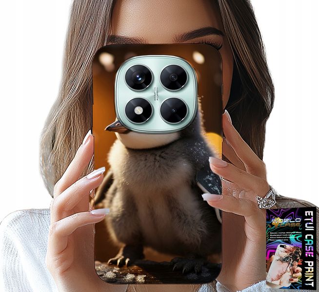 ETUI DO XIAOMI NOTE 14 PRO 5G - SŁODKI PINGWIN, TUPTAK, MADAGASKAR WZORY zdjęcie 1