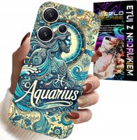 ETUI DO XIAOMI NOTE 13 PRO+ - ZNAK ZODIAKU, WODNIK, ASTRONOMIA PLECKI