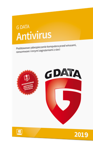 G DATA Antivirus 1 PC / 2 lata na Arena.pl