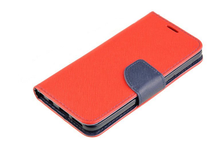 Etui portfel Fancy Case do SAMSUNG GALAXY A20e A202 czerwony zdjęcie 2