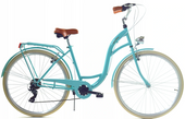 Rower Dallas City 28" 7spd - turkusowy z kremem