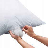 PODUSZKA 70x80cm ANTYALERGICZNA MIĘKKA GRUBA ZAMEK MEDYCZNA PIKOWANA