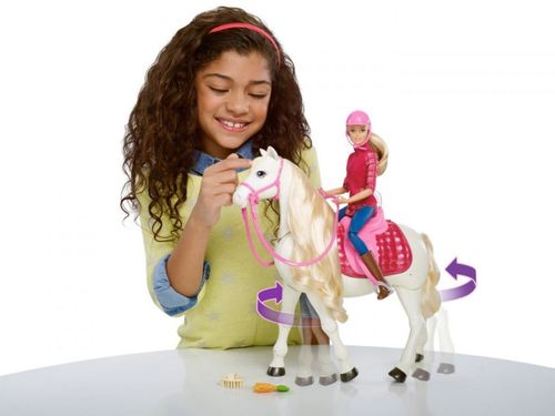 BARBIE INTERAKTYWNY KOŃ + LALKA na Arena.pl
