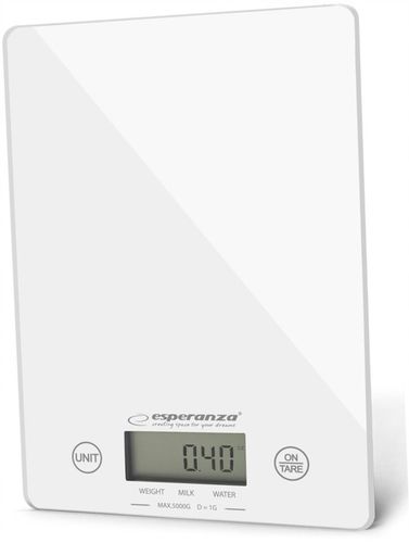 ESPERANZA Nowoczesna Waga Kuchenna Precyzyjna LCD Funkcja Tary 1g - 5kg na Arena.pl