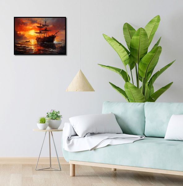 Plakat 55x40cm Ogień na Wodzie zdjęcie 4