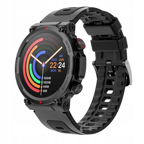 SMARTWATCH ZEGAREK MĘSKI POLSKIE MENU ROZMOWY SPORT PULS 2 PASKI AMOLED na Arena.pl