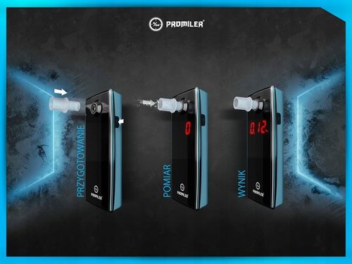 Alkomat PROMILER AL 5500 darmowy serwis 12 m-cy + kamizelka na Arena.pl
