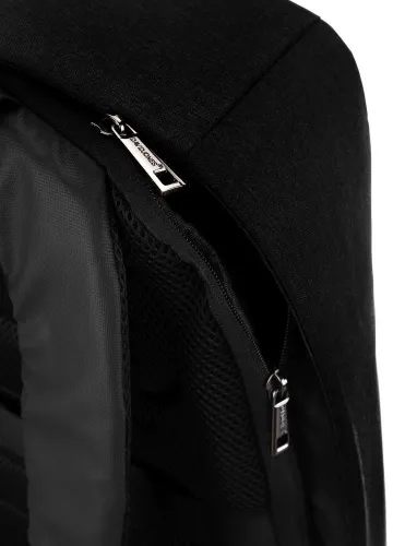 nowoczesny plecak z przegrodą na laptopa i portem usb - david jones na Arena.pl