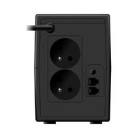 Zasilacz awaryjny UPS Ever Line-Interactive EASYLINE 650 AVR 2xSCH USB