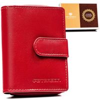 portfel damski na zatrzask i suwak - peterson