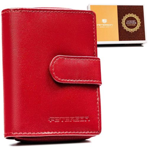 portfel damski na zatrzask i suwak - peterson na Arena.pl
