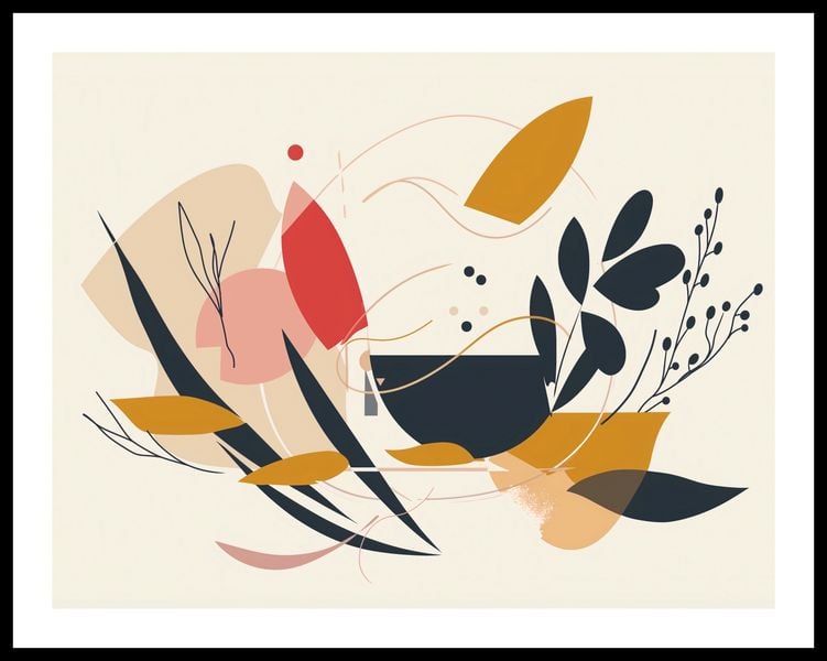 Plakat 65x50cm Porywista Flora zdjęcie 3
