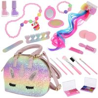 Zestaw Kosmetyków do Makijażu i Paznokci Torebka Make Up dla Dziewczynki