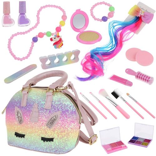Zestaw Kosmetyków do Makijażu i Paznokci Torebka Make Up dla Dziewczynki na Arena.pl