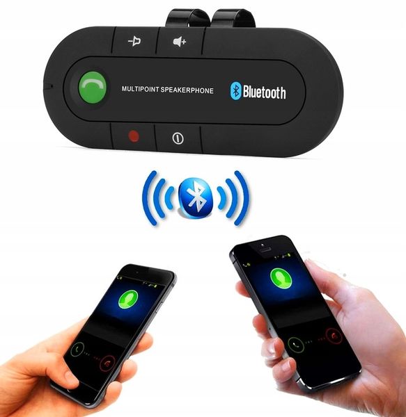 ZESTAW GŁOŚNOMÓWIĄCY BLUETOOTH SAMOCHODOWY TELEFON zdjęcie 7