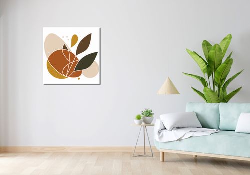 Obraz 70x70cm Organiczna Kasacja na Arena.pl