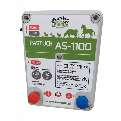 Pastuch Elektryzator AS 1100 bater.-sieć POLSKI na Arena.pl