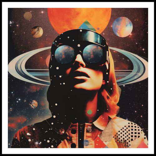 Plakat 70x70cm Kosmiczne Wizje na Arena.pl