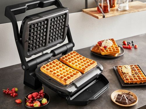 Grill elektryczny opiekacz Optigrill+ GC717810 2000 W składany czarny na Arena.pl