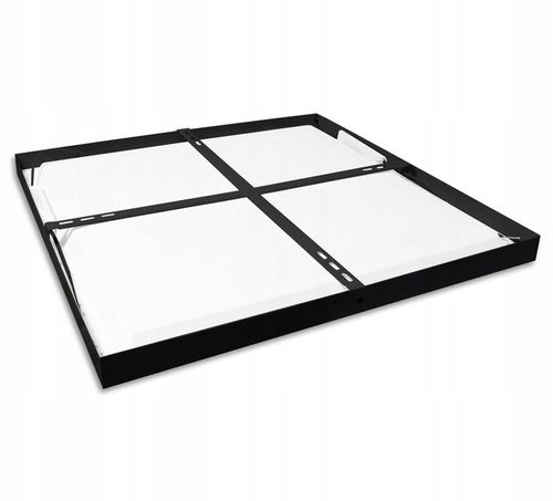 Panel LED natynkowy 40W czarny 60x60cm Plafon lampa sufitowa kwadrat na Arena.pl