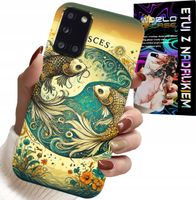 ETUI DO SAMSUNG GALAXY A31 - ZNAK ZODIAKU, RYBA ASTRONOMIA + FOLIA
