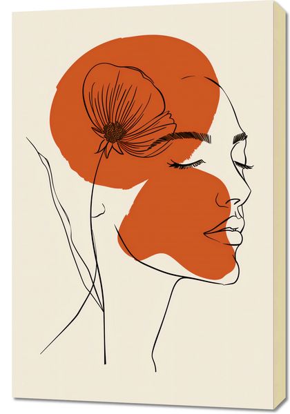 Obraz 60x90cm Ciepło Kwiatu zdjęcie 1