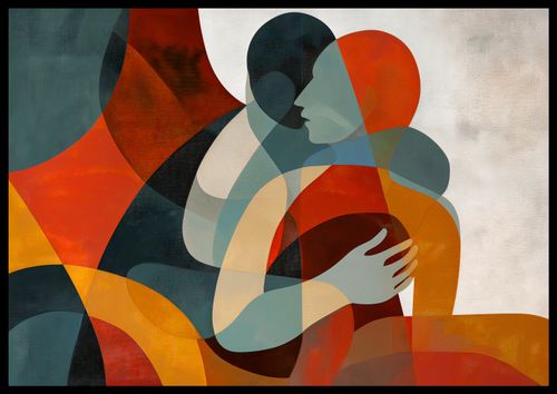 Plakat 66,5x46,5cm Objęcia na Arena.pl