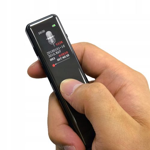Szpiegowski Dyktafon cyfrowy 1536Kbps 8GB detekcja na Arena.pl