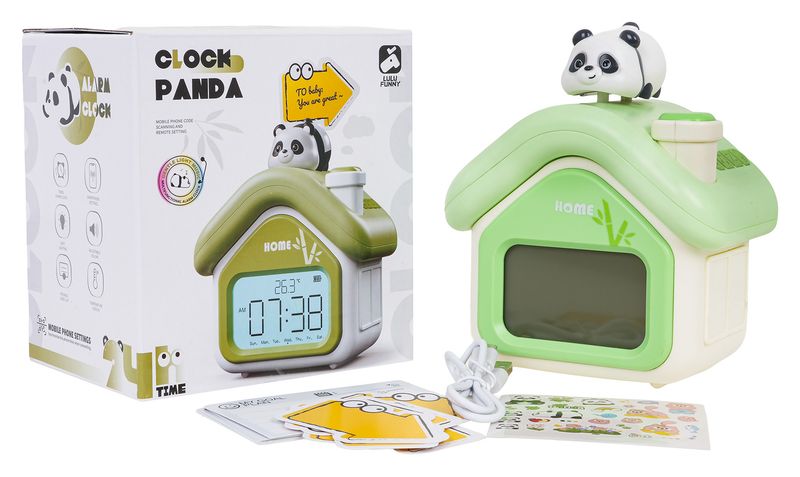 Zegarek Budzik Panda zdjęcie 2