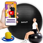 Piłka Gimnastyczna do Ćwiczeń 85 cm Fitness Joga Rehabilitacja DrFit