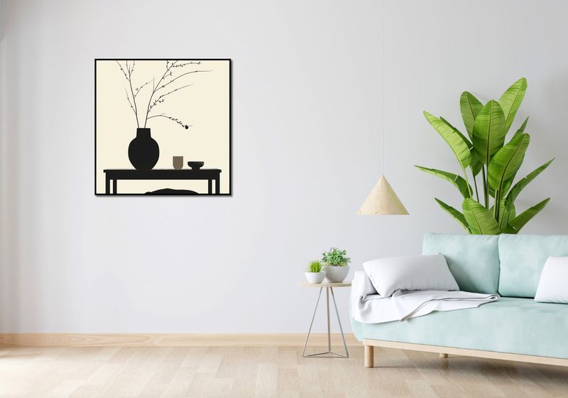 Plakat 80x80cm Wypocznij Psino zdjęcie 4