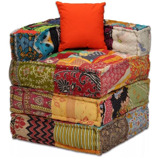 VidaXL Modułowa sofa patchworkowa, 2-osobowa na Arena.pl