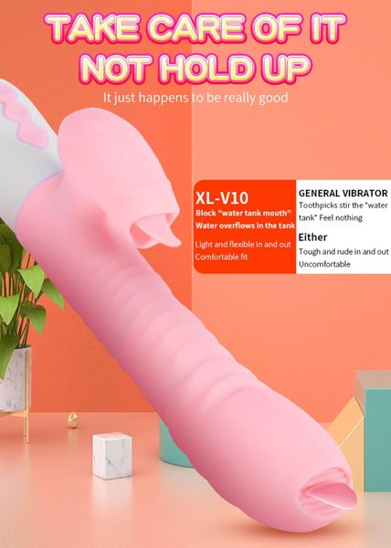 Wibrator-Silicone Vibrator USB 7 Function and Thrusting Function zdjęcie 15