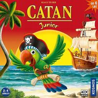 CATAN JUNIOR RODZINNA STRATEGICZNA GRA PLANSZOWA DLA DZIECI GALAKTA PL