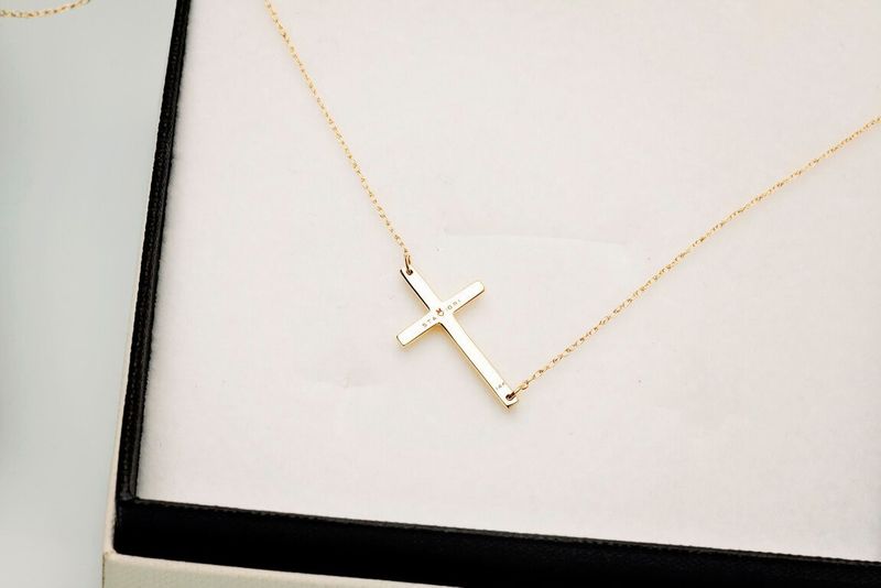 Emaga Złoty naszyjnik NZX4343 zdjęcie 8